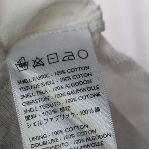 Cleobella Anthropologie Antonia Button Peasant Blouse White Boho Small H13419 - Picture 10 of 11